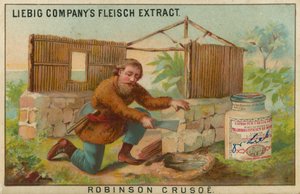 Robinson Crusoe, Stavba chýše od European School