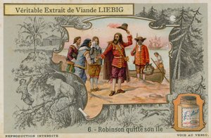 Robinson Crusoe opouští ostrov od European School