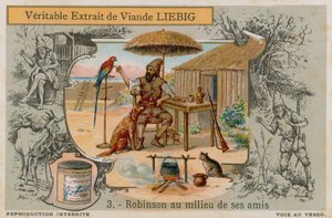 Robinson Crusoe se všemi svými přáteli od European School