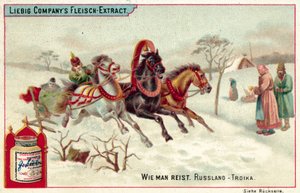 Ruská trojka (chromolit) od European School