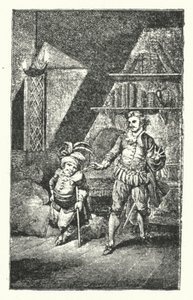 Scéna z Der krumme Teufel (Klihající ďábel), první opery Josepha Haydna (rytina) od European School