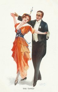 Tango (barevná litografie) od European School