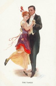 Tango (barevná litografie) od European School