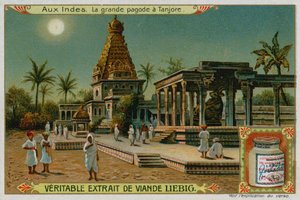 Chrám v Thanjavur od European School