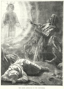 Der Engel erscheint den Hirten von European School