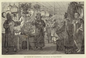 Číňané v Kalifornii - El vestuario del Royal-Theatre od European School