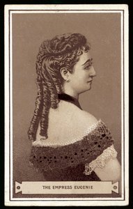 císařovna Eugenie (litho) od European School