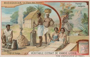 Země Hova: kovárna, tkalcovský stav a madagaskarský venkov od European School