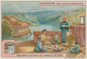 Tradiční rodinné jídlo ve Vietnamu od European School