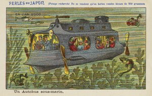 Podvodní autobus v roce 2000 od European School