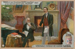 Verdi a Boito tvoří Falstaff od European School