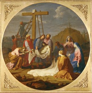 Výpověď z kříže - Výpověď... od Eustache (studio of) Le Sueur