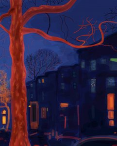 7th Street, Brooklyn, 2016 (digitální umění) od Evan Sklar