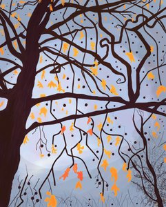 London Planetree , Brooklyn (digitální umění) od Evan Sklar
