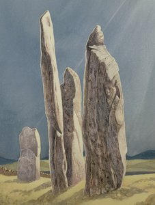 Vysoké kameny Callanish, ostrov Lewis od Evangeline Dickson