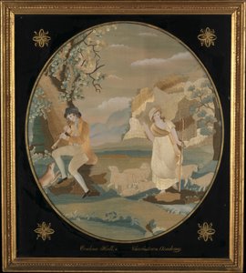 Pastýřka Alp, ca. 1812. od Evelina Hull