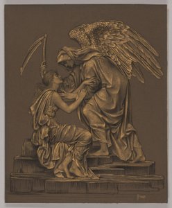 Anděl smrti od Evelyn De Morgan