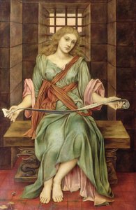 Dům vězení duše, 1888 od Evelyn De Morgan