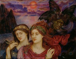 The Vision, 1914 od Evelyn De Morgan