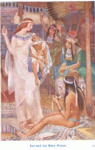 Isis a malý princ (barva litho) od Evelyn Paul