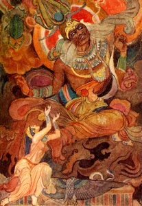 „Isis vykouzlila Ra, aby řekl své jméno“, 1915. od Evelyn Paul