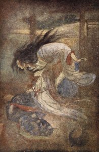 Yuki-Onna, Dáma sněhu, ilustrace z 