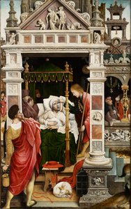 Scéna ze života svatého Rocha, 1517.