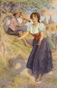 Ilustrace k Sentimentální cestě, Laurence Sterne