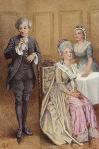 Ilustrace k Sentimentální cestě, Laurence Sterne
