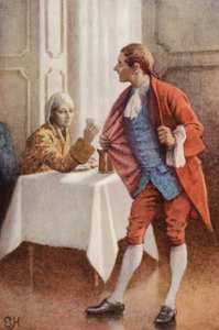 Ilustrace k filmu Sentimentální cesta od Laurence Sterna od Everard Hopkins