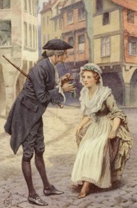 Ilustrace k filmu Sentimentální cesta od Laurence Sterna od Everard Hopkins