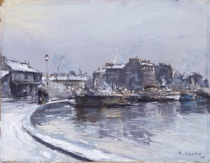 U Seiny (pastel na papíře)
