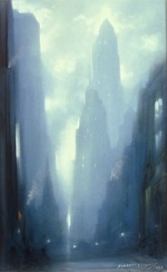 Noční New York od Everett Shinn