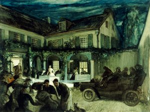 Společenský večer od Everett Shinn