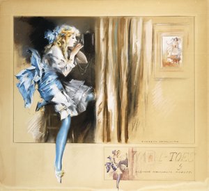 Tinsel Toes od Everett Shinn