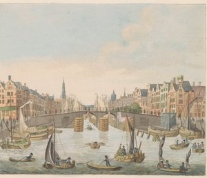 Pohled na most Nieuwe, asi 1810-1813 Vue du Pont-Neuf, cena l