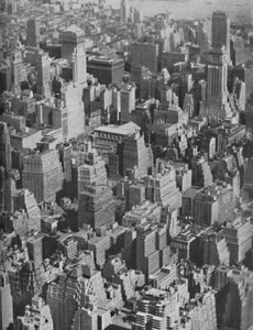 Hromadné zázraky amerického úspěchu v architektuře, c1935 od Ewing Galloway