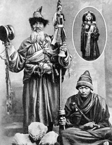 Tibetští kněží, 1936.