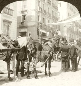 State Coach, Calle Mayor, Madrid.