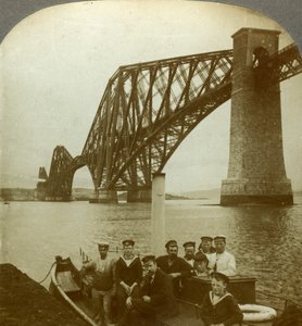 Forth Bridge, Skotsko.