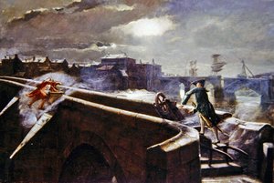Brigs of Ayr (olej na plátně) od Eyre Crowe