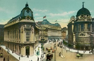 Aldwych and Gaiety Theatre, c1900s. od Eyre and Spottiswoode