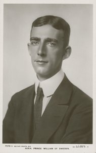 Jeho královská výsost princ William Švédský, 1913 od F.A Swaine