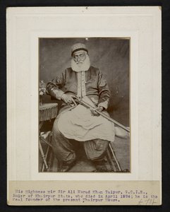 Sir Mir Ali Murad Khan Talpur III, vládce státu Khairpur od F.L. Wadhumal