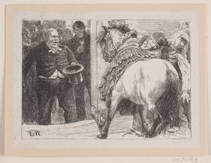 Ilustrace k filmu "Nevěsta gentlemana" od F. Hendriksen