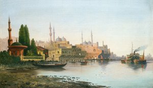 Pohled na Konstantinopol od F. Herink