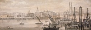 Starý londýnský most, 1826. od F Jackson