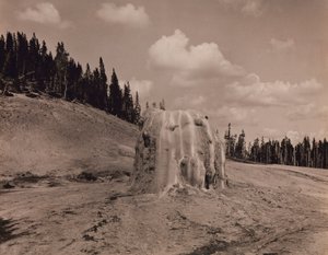Gejzírový kužel Lone Star, Yellowstonský národní park