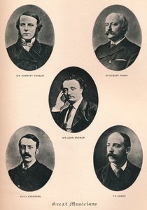 Velcí hudebníci - Deska XI, c1880, 1895