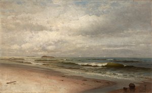 Pláž Bass Rocks, Gloucester, Massachusetts, 1881. od F. K. M. Rehn
